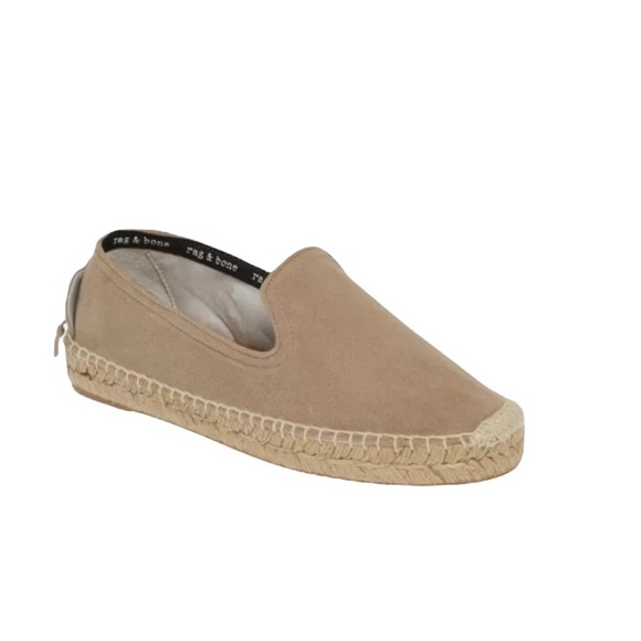 rag & bone Shoes - Rag And Bone Del Rey suede espadrille flat